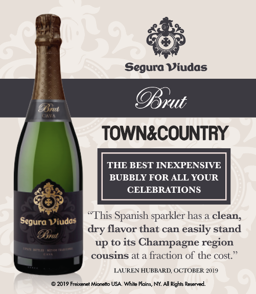 Segura Viudas Brut - Town&Country - Best Inexpensive Bubbly - Shelftalker