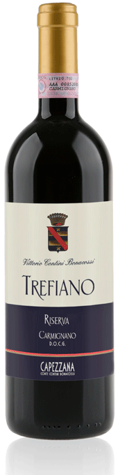 Capezzana Trefiano Carmignano DOCG bottle