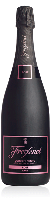 Freixenet Cordon Negro Rosé bottle
