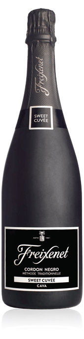 Freixenet Cordon Negro Sweet Cuvée bottle