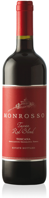 Monrosso Tuscan Red Blend bottle