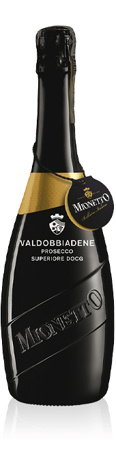 Mionetto Luxury Valdobbiadene Prosecco Superiore DOCG Extra Dry bottle
