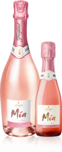 Mia Sparkling Moscato Rosé bottle
